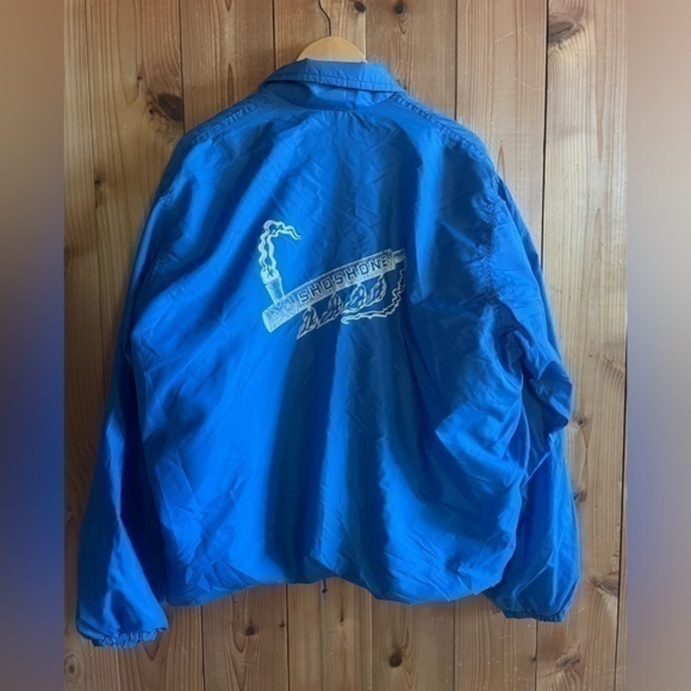 Vintage Shoshone Native American Indian Peace Pipe  Windbreaker